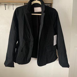 NWT Athleta Blazer Jacket Water-Resistant Black M